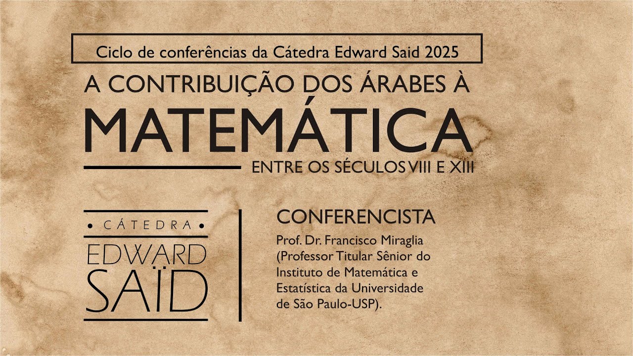 A contribuição dos árabes à matemática entre os séculos VIII e XIII