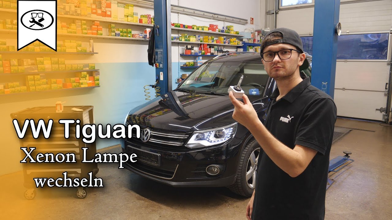 VW Tiguan Xenon Lampe wechseln | Change xenon lamp | VitjaWolf  | Tutorial | HD