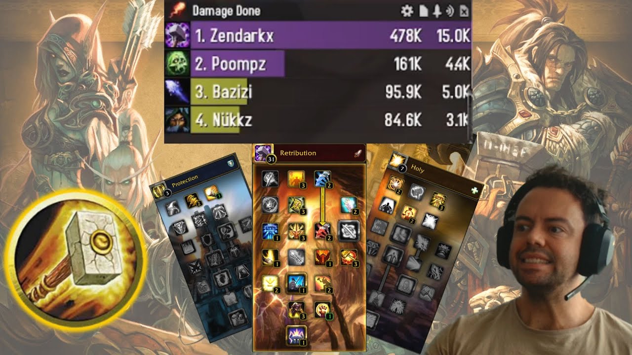 15k DPS Ret Paladin WoW Cataclysm PvP