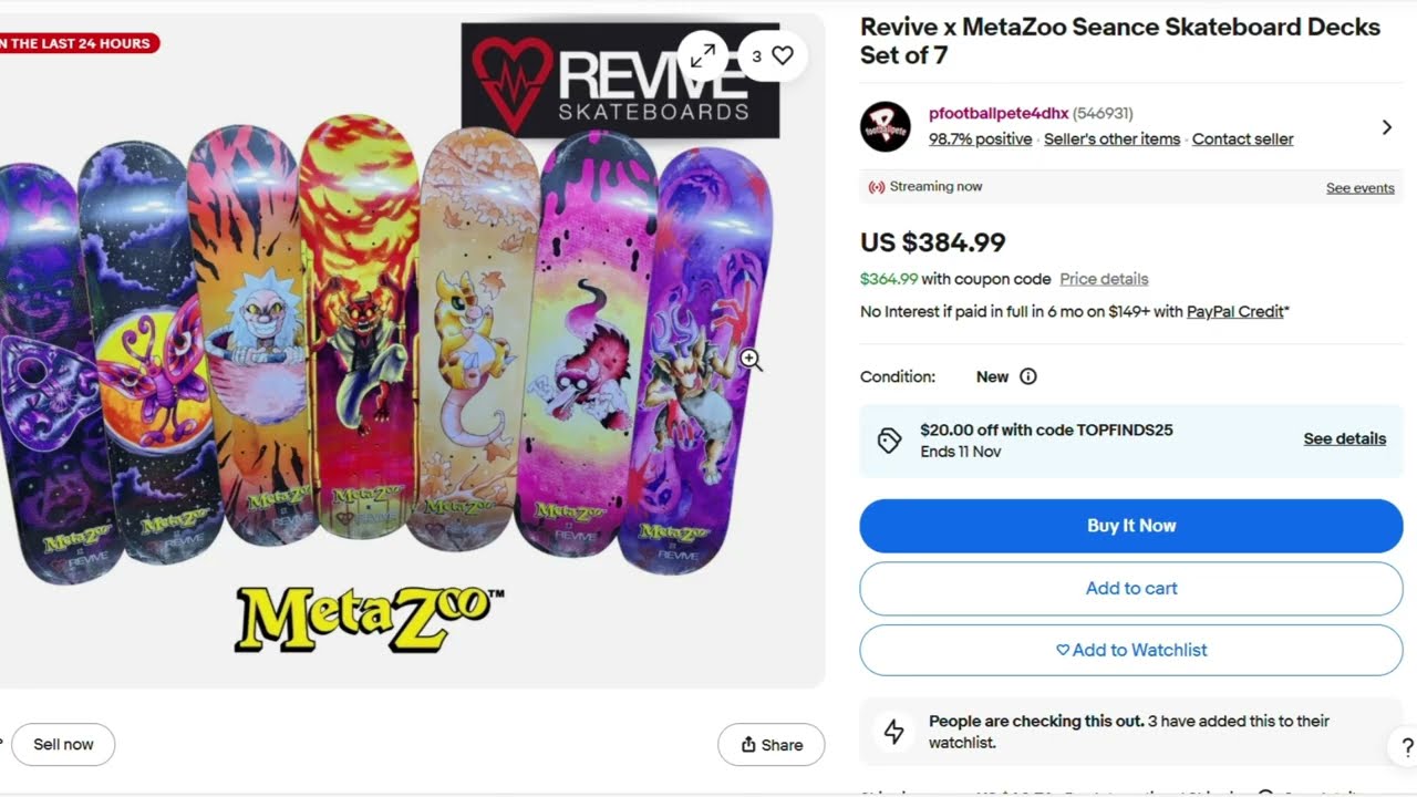 MetaZoo Ebay Listings With Some Salt