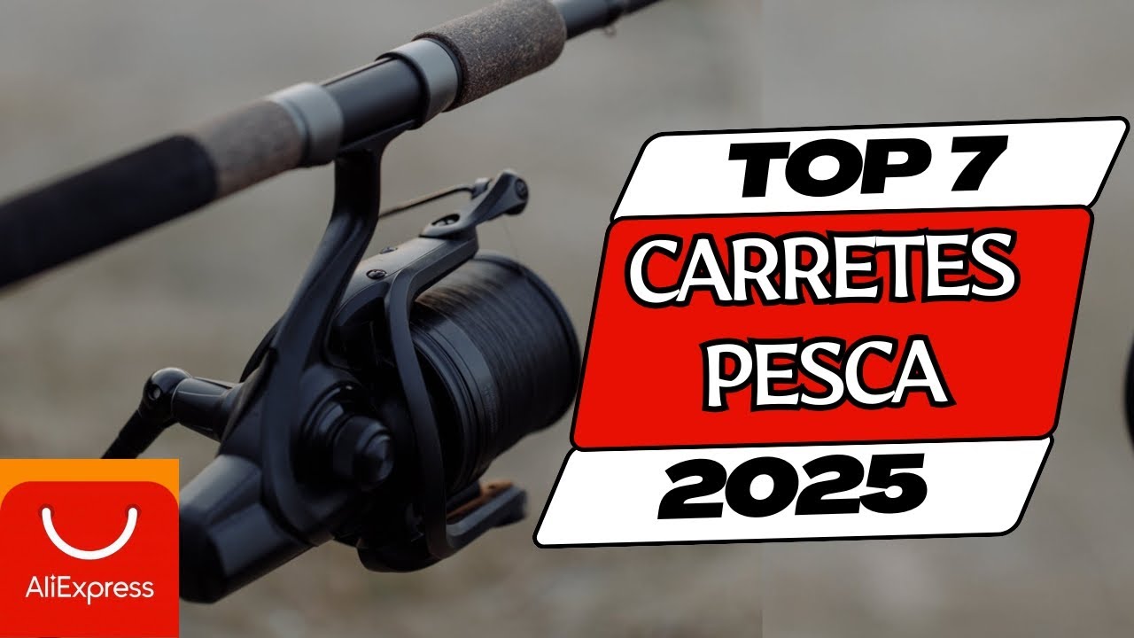 🥇Los 7 mejores CARRETES DE PESCA Buenos y Baratos | Mejor valorados ALIEXPRESS⭐2025✅