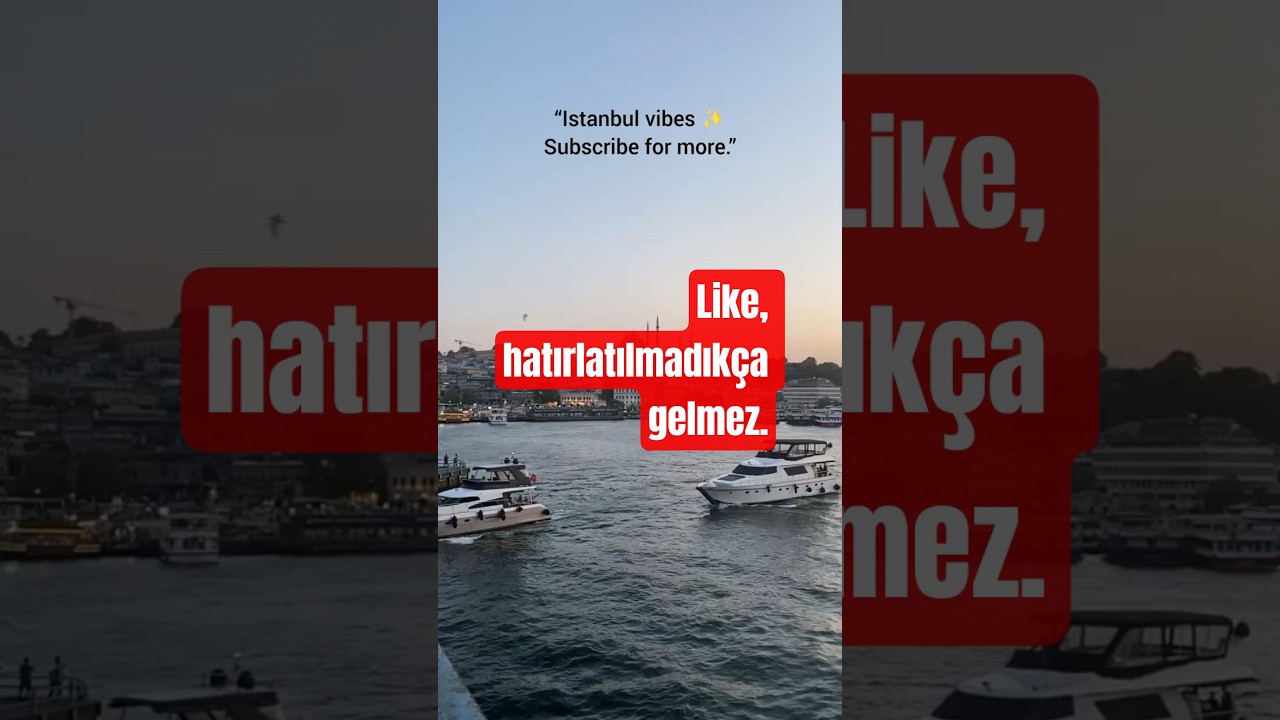 “Istanbul through a peaceful lens 🌆Serenity Scapes – calm your mind.”🌿