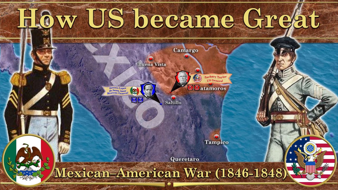 Американо-мексиканская война (1846-1848). ⚔️ Как США стали великими