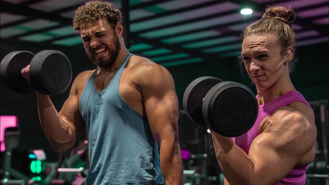 BLASTING ARMS W/ IFBB PRO BLAKELEE ORTEGA