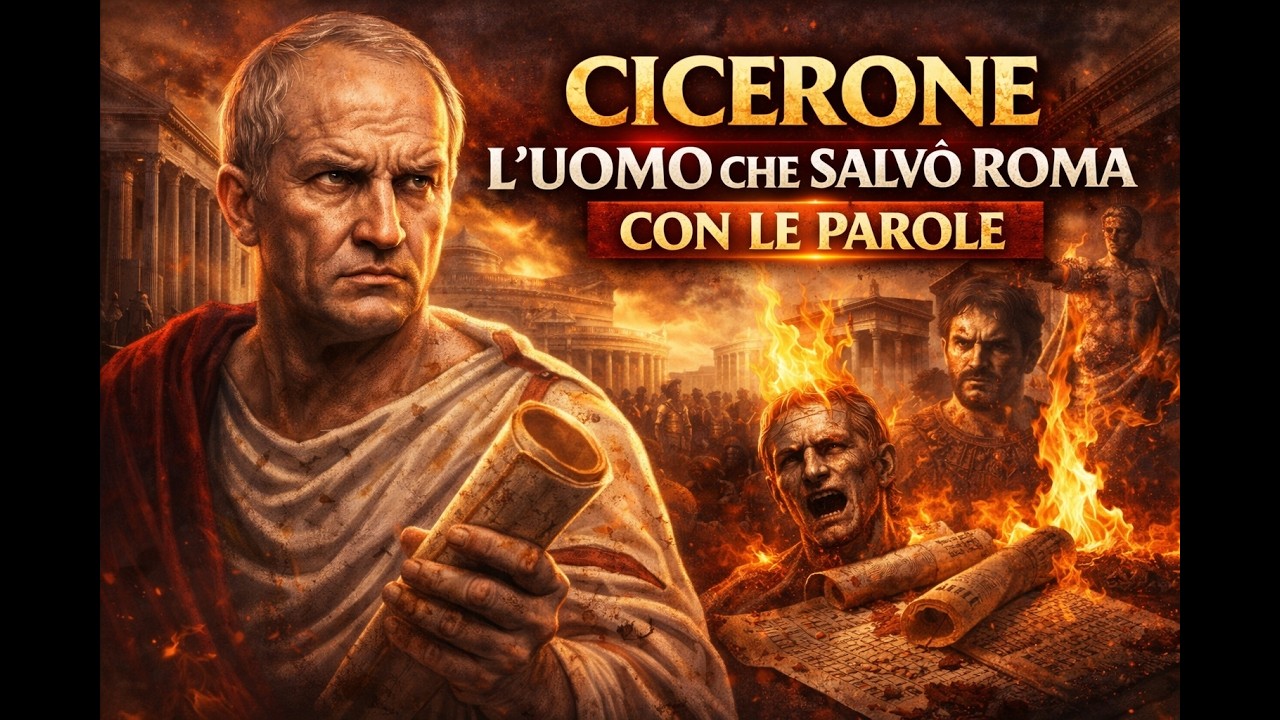 Le Parole che Sconfissero una Rivoluzione: La Storia di Cicerone.L’Uomo che Salvò Roma con le Parole