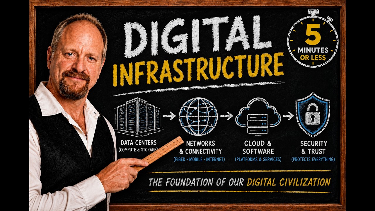 Digital Infrastructure | Explained in (more or less) 5 minutes