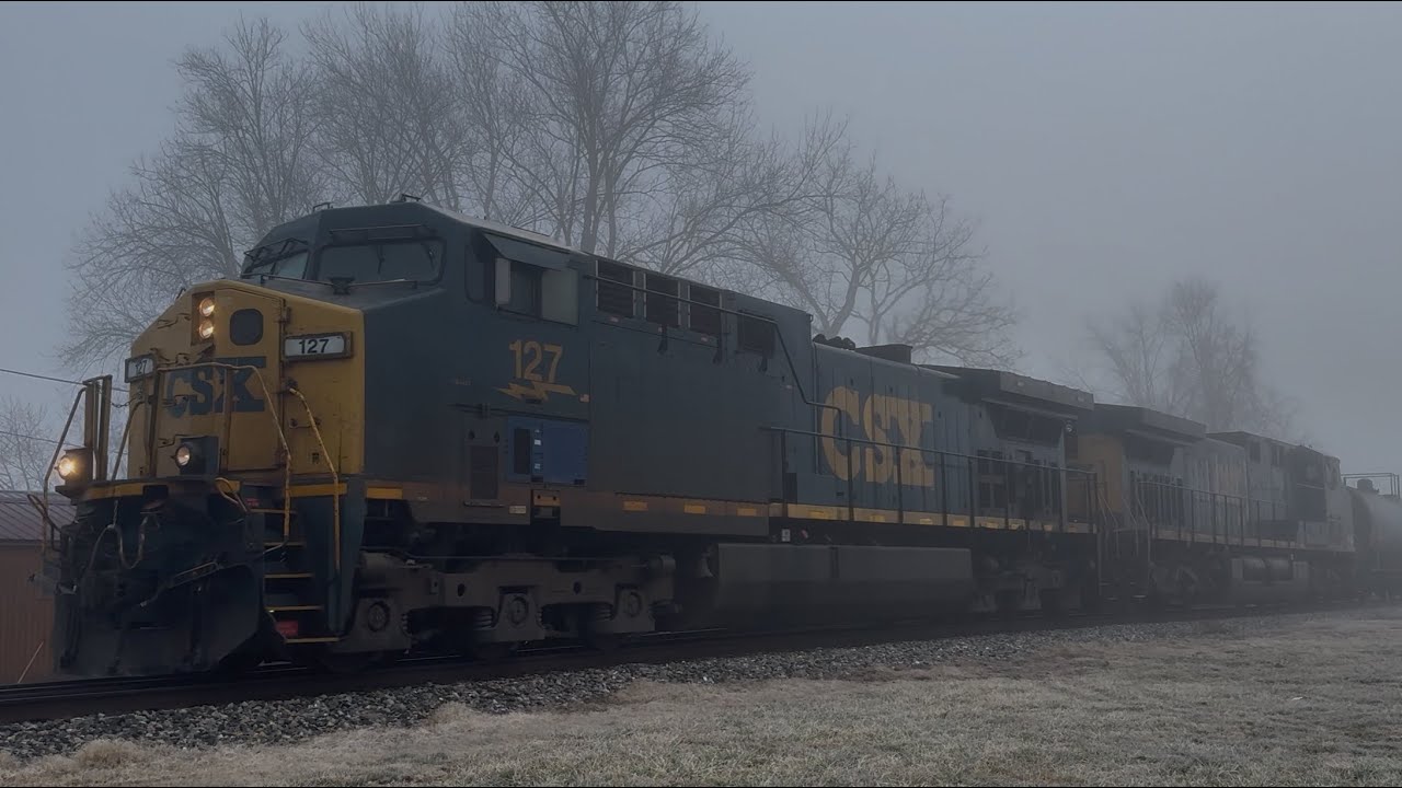 CSX AC44CW Duo On M317!!