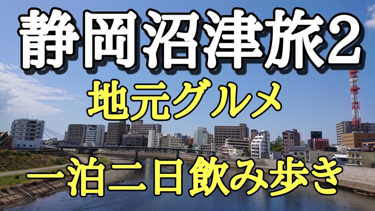 静岡沼津の地元でご当地グルメ一泊二日で飲み歩く