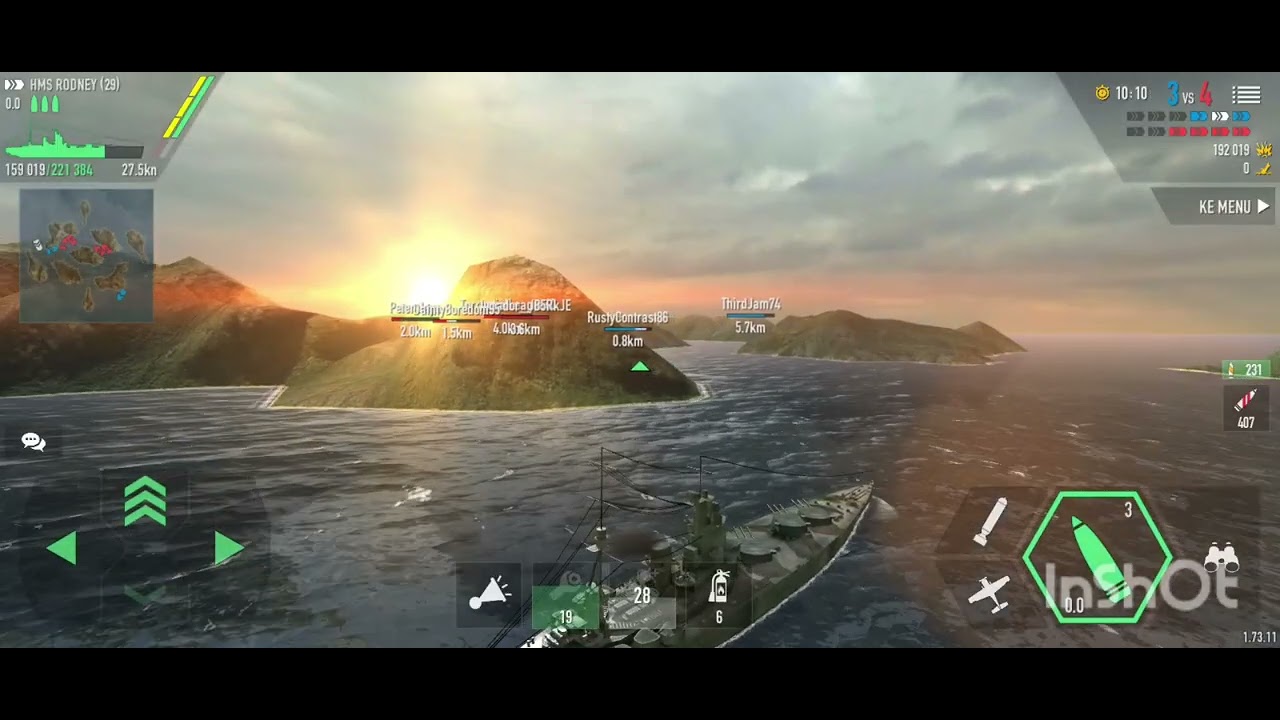 HMS RODNEY 2 KILL
