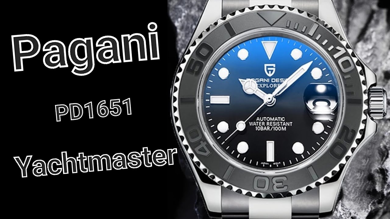Pagani PD1651 Explorer / Rolex Yachtmaster Hommage / deutsch