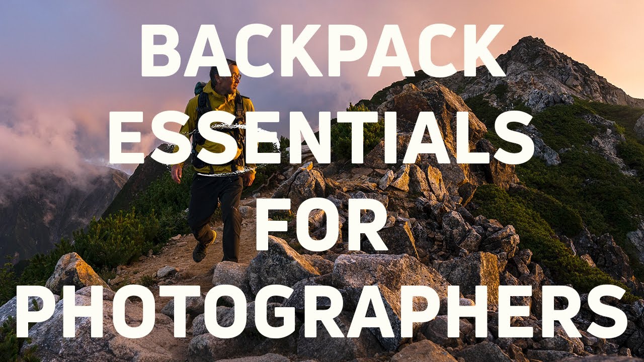 27 Backpack Essentials for Photographers ＼ʕ •ᴥ•ʔ＼ Shimoda Designs