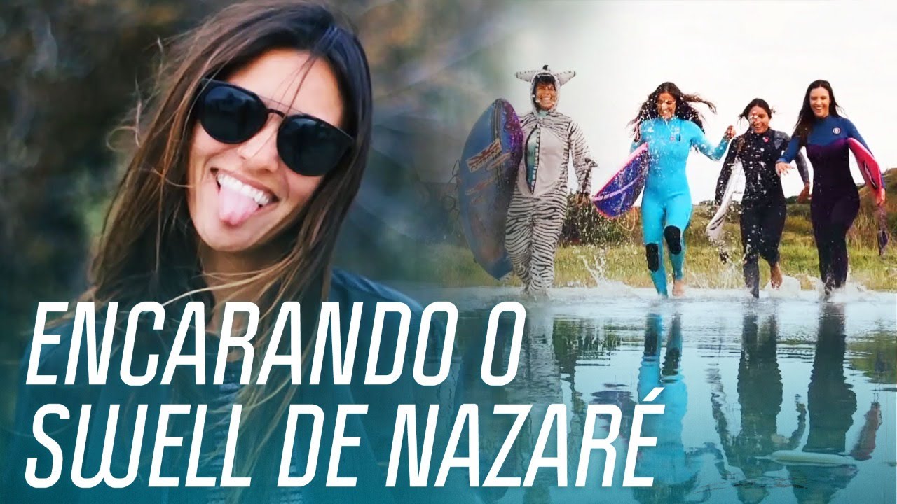 Altas Ondas em Nazaré! | Europa por Elas | Canal OFF
