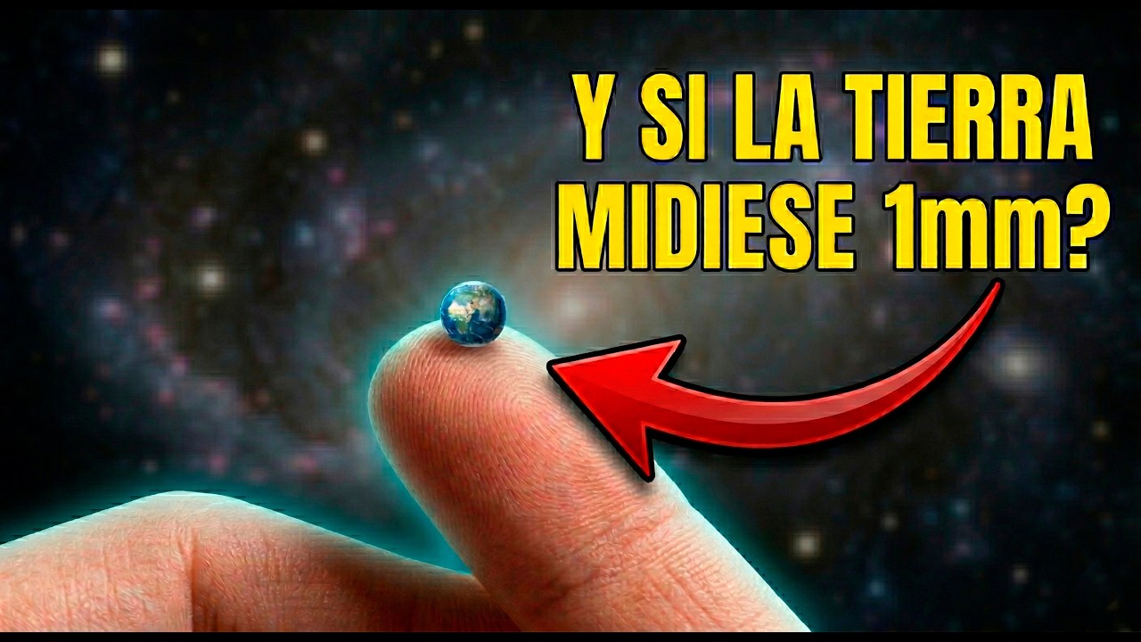 Si la Tierra midiera 1mm... ¿Cuánto mediría un Agujero Negro?