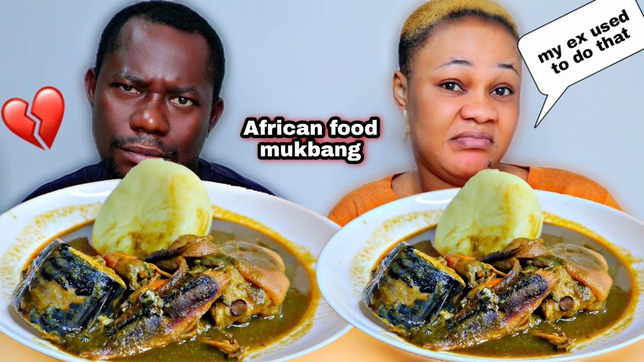 MY EX USED TO DO THAT MUKPRANK ON HUSBAND |FUFU with KONTOMIRE SOUP MUKBANG | AFRICAN FOOD MUKBANG