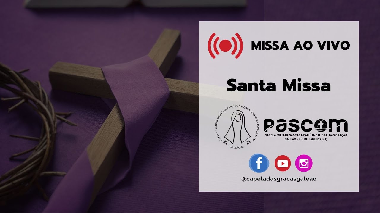Santa Missa I Domingo II da Quaresma I Pe. Tiago Luciano I 01/03/26