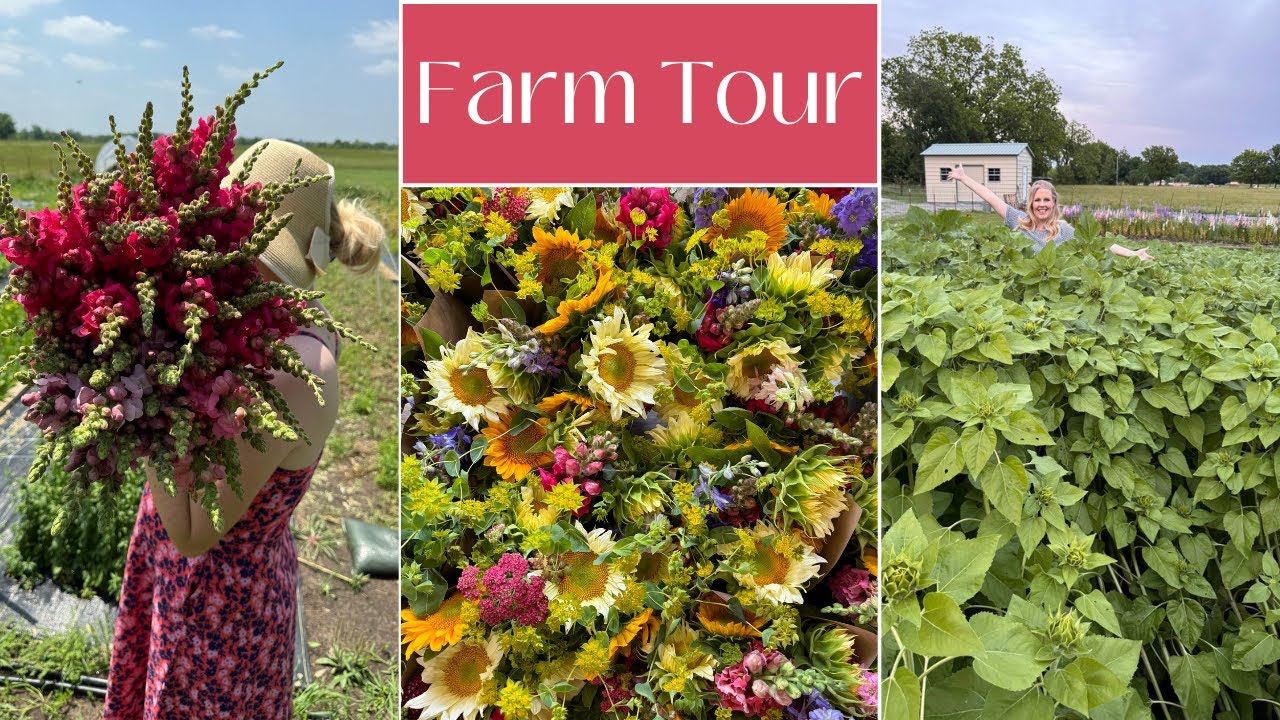 May Flower Farm Tour + Tornado Update 🌪️