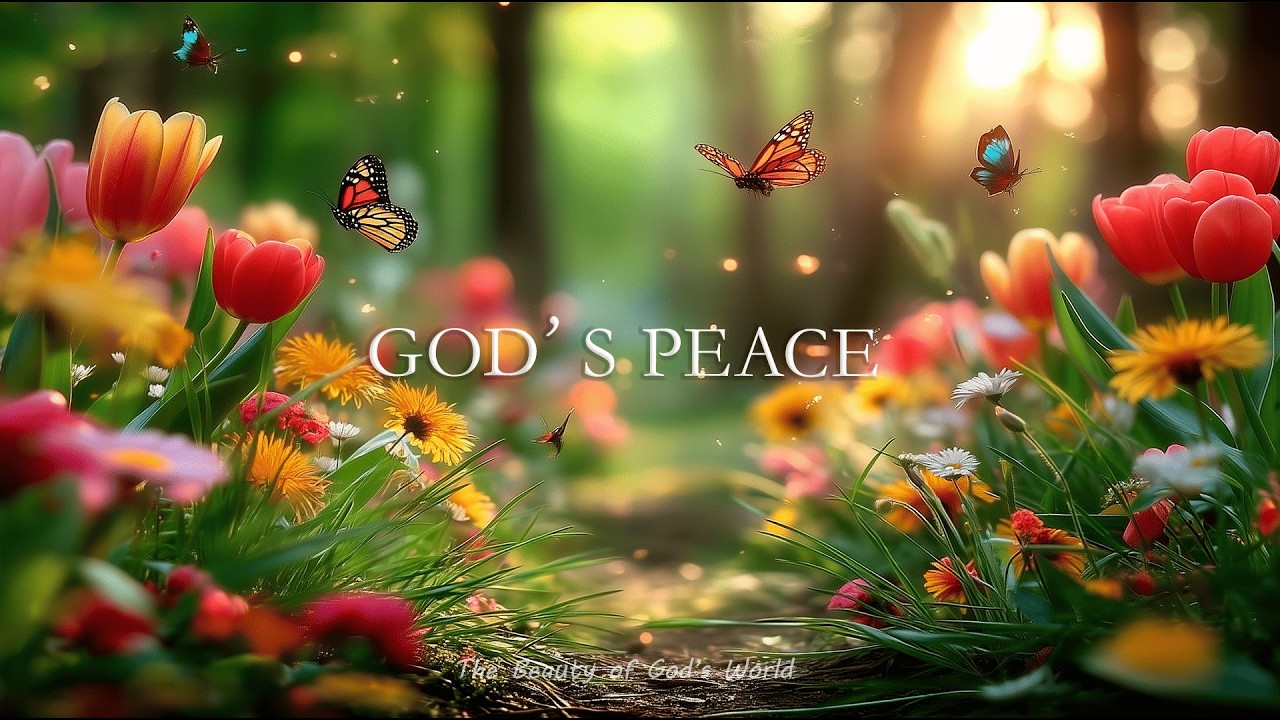God’s Peace | Peaceful Prayer Music with Nature, Relaxing Christian Meditation, Deep Inner Peace