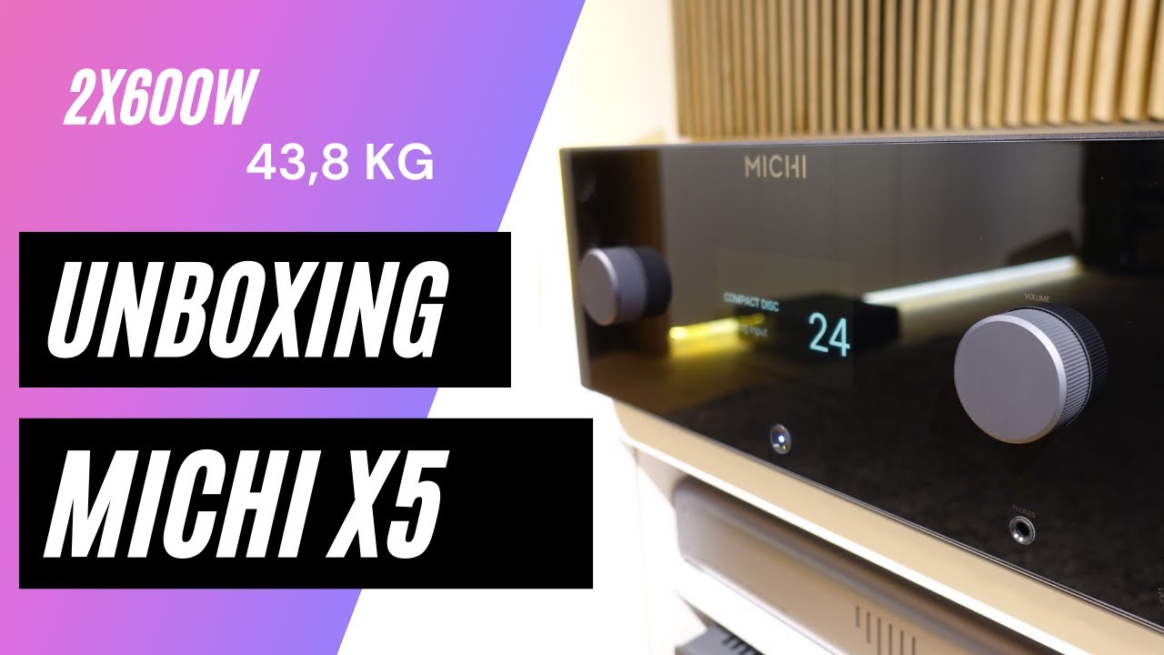 Unboxing Michi X5 in 4K