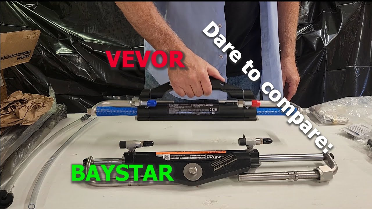 VEVOR или BAYSTAR, смело сравнивайте, гидравлическое рулевое управление