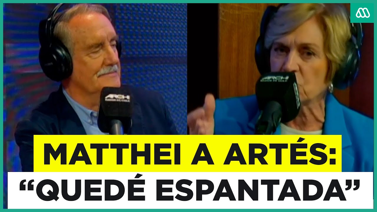 Debate Archi 2025 | El fuerte cruce entre Matthei y Artés por violencia en los colegios