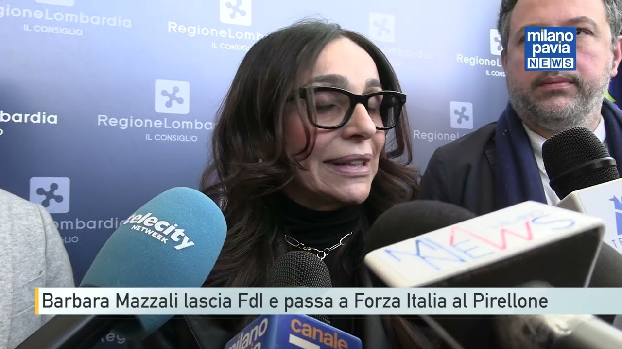 Regione Lombardia, Barbara Mazzali lascia FdI e passa a Forza Italia al Pirellone