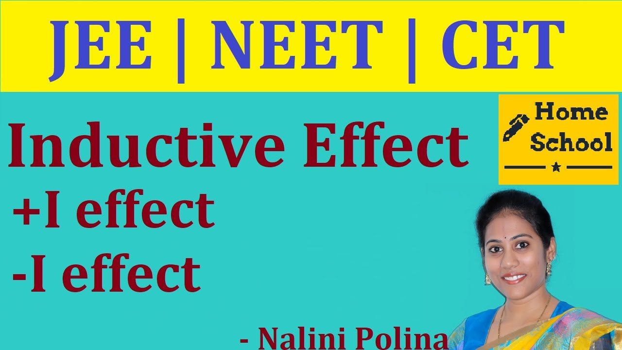 Inductive Effect | Introduction |Organic Chemistry | JEE NEET CET