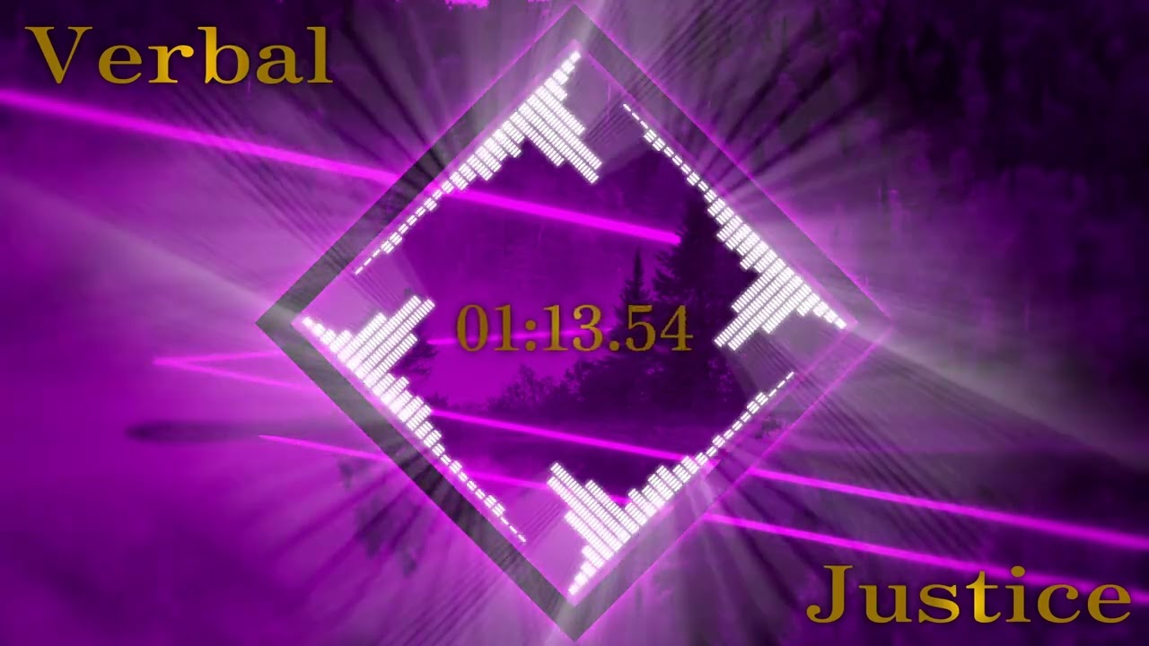 【重低音】中王区 言の葉党「Verbal Justice」 重低音強化4K
