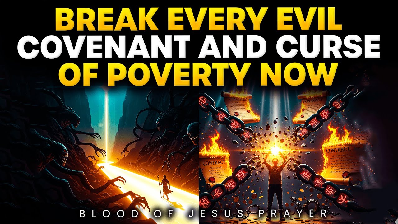 Prayer to Break Every Ancestral Poverty & Evil Covenant | Blood of Jesus