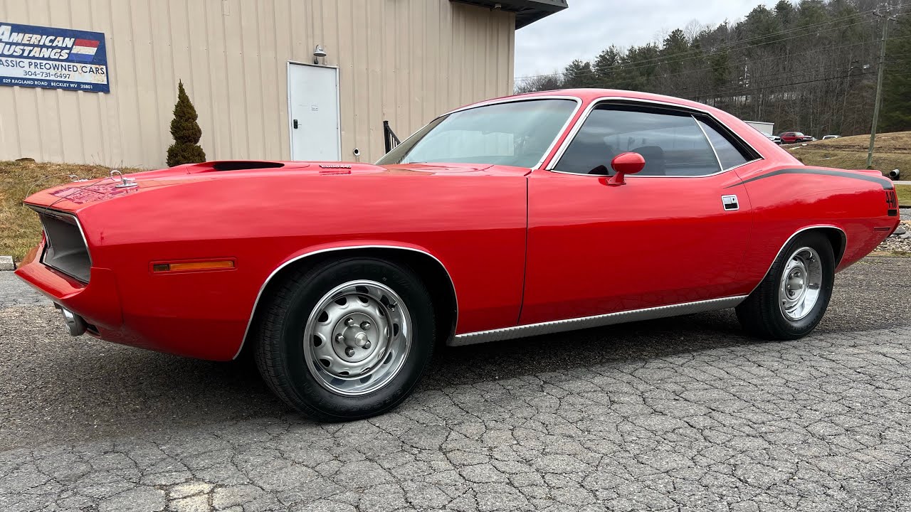 1970 Plymouth Cuda 440 4 скорости