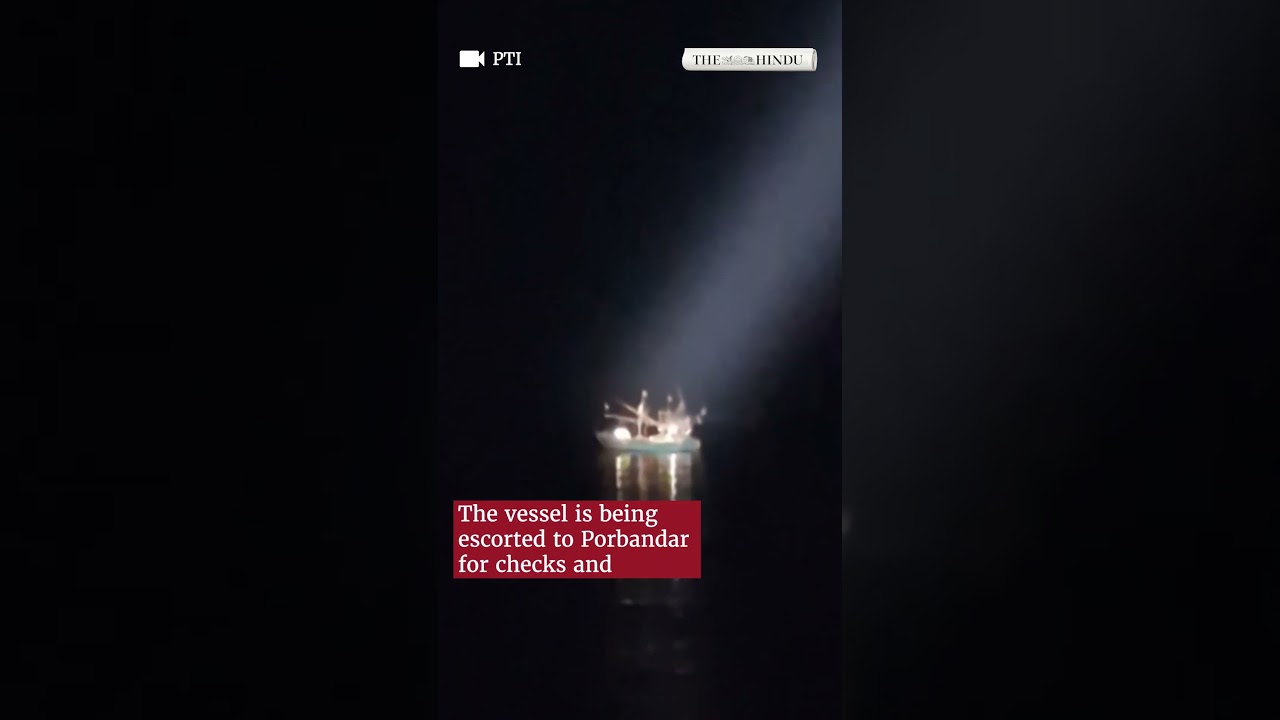 Indian Coast Guard intercepts Pakistani fishing boat near maritime border