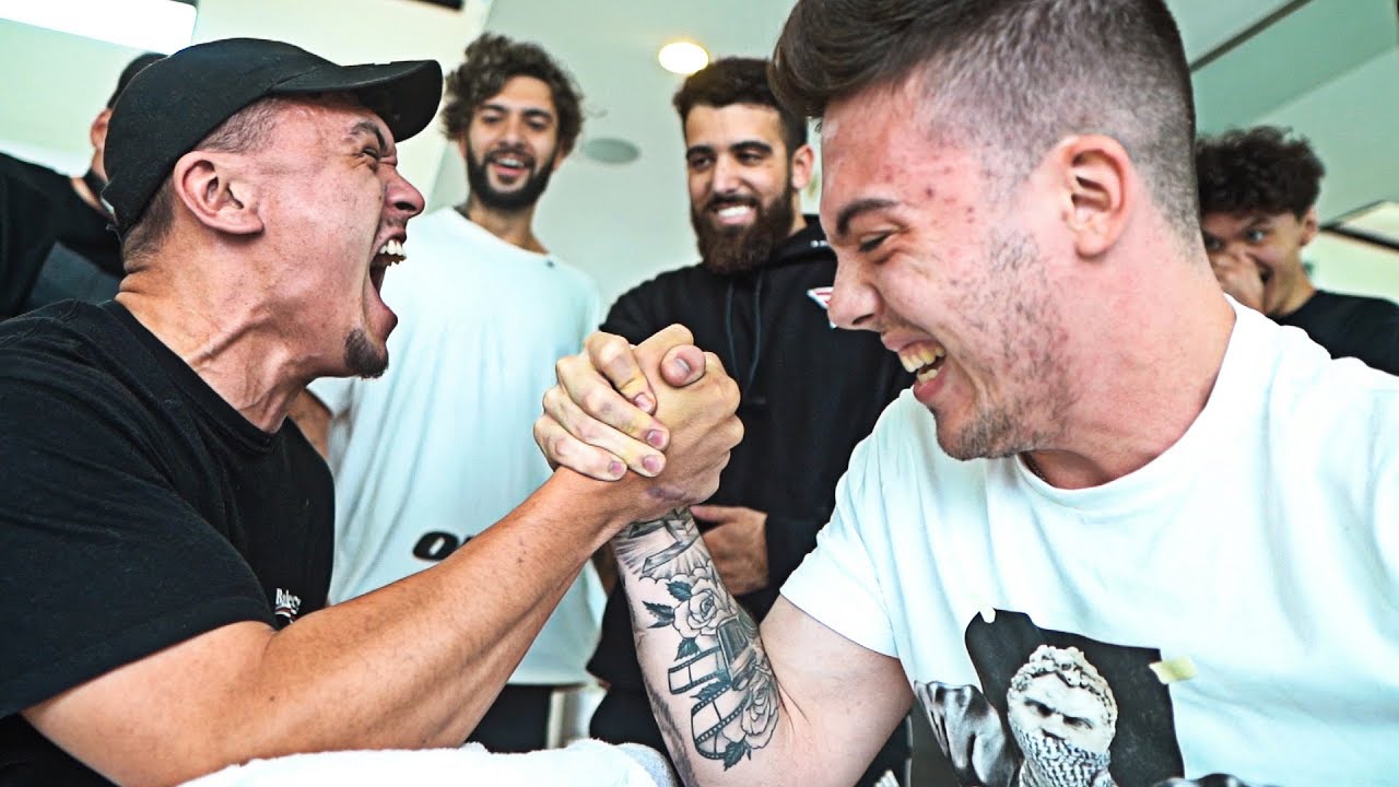 FaZe Clan Arm Wrestling Challenge