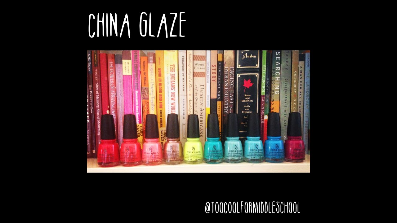 china glaze haul {summer shades}