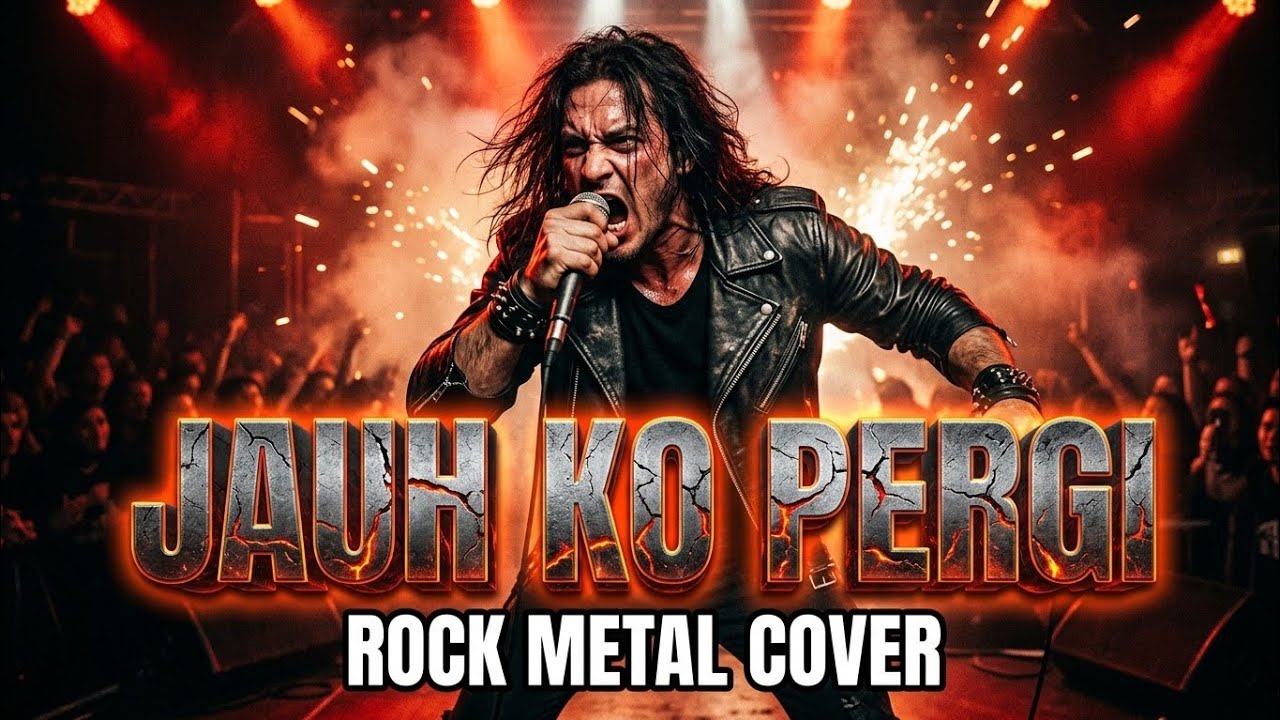 🤘 Jauh Ko Pergi – Anggi Valentina & D Blg | Rock Metal Cover | Lebih Keras & Penuh Emosi