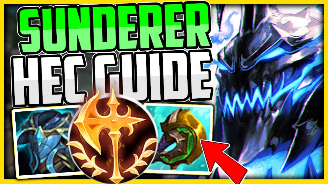OP SUNDERER HECARIM BUILD ABSOLUTE CARRY MACHINE! | Hecarim Jungle Guide Season 11 League of Legends