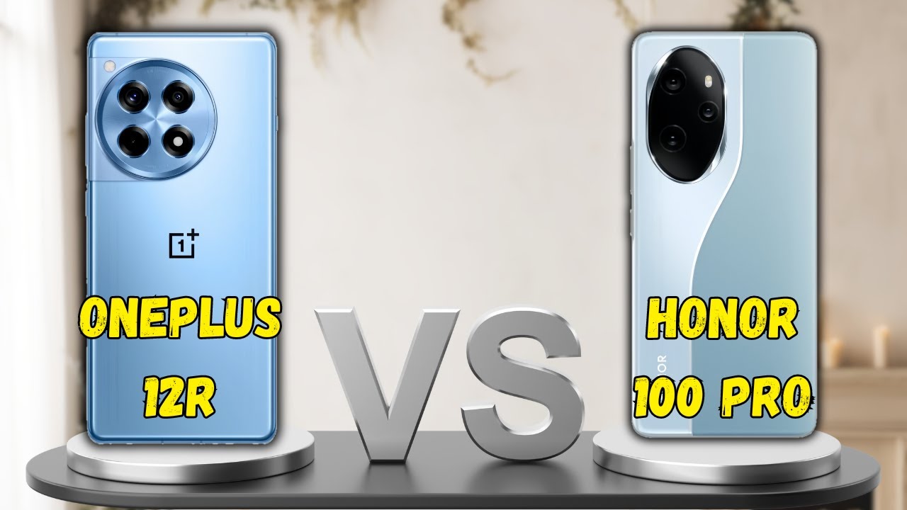 ONEPLUS 12R VS HONOR 100 PRO | FULL COMPARISON 🔥