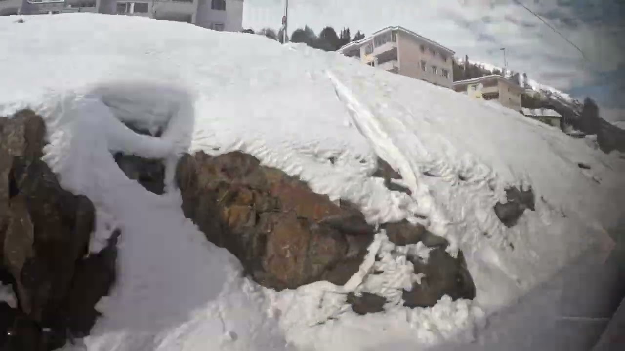 Bernina express - silent video from St.Moritz to Tirano through Alps