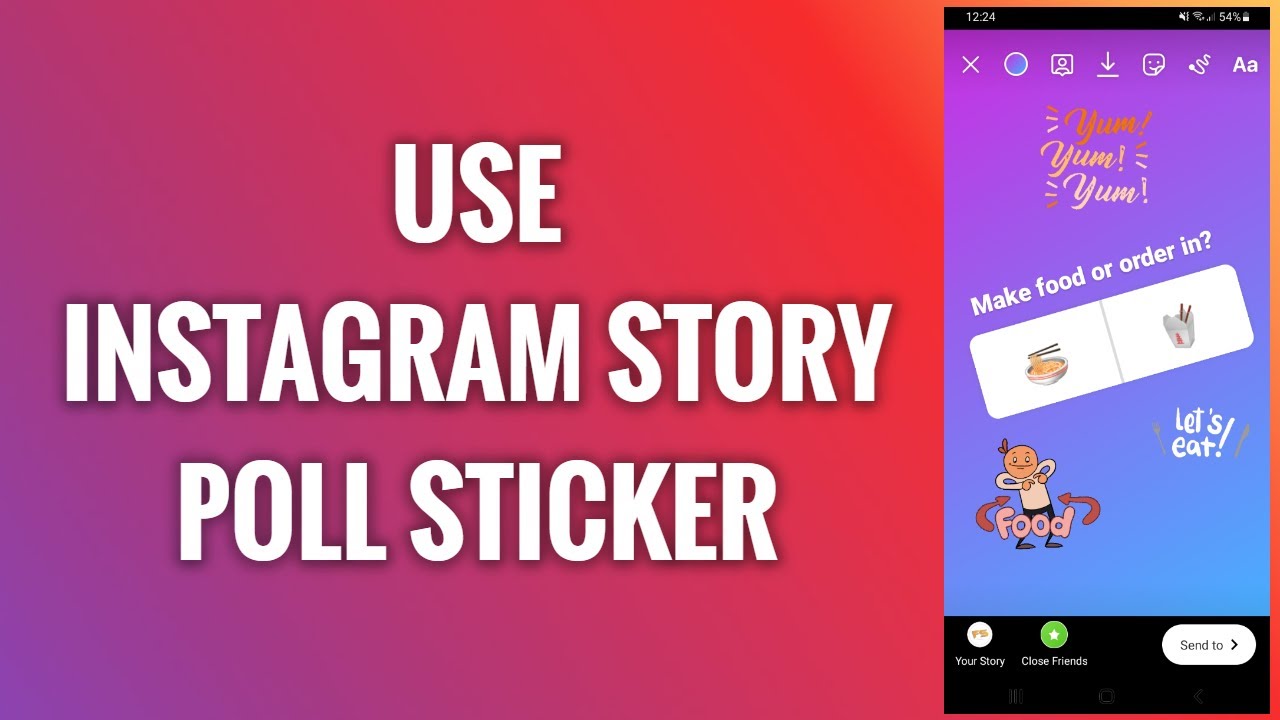 How To Use Instagram Story Poll Sticker