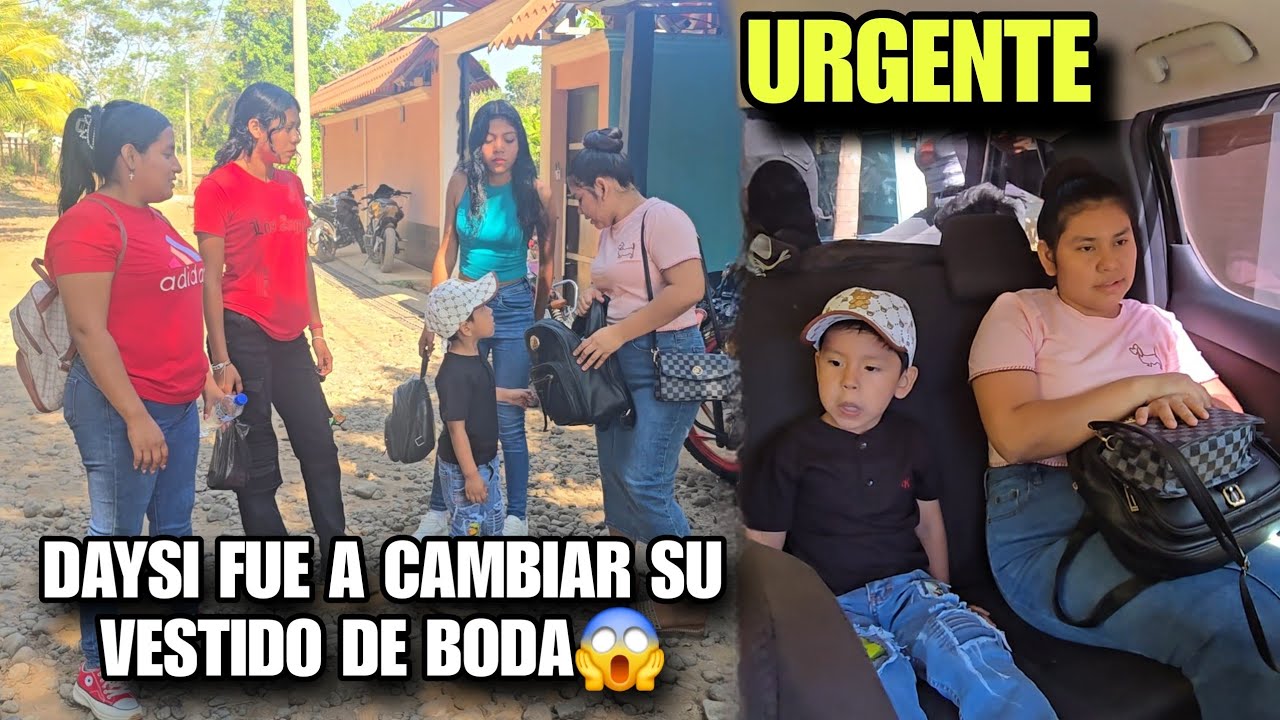 🔴Santo Dios a DAYSI No Le Quedo El Vestido Para su Boda😰Ella De Inmediato Viajo Hacia La Ciudad😨