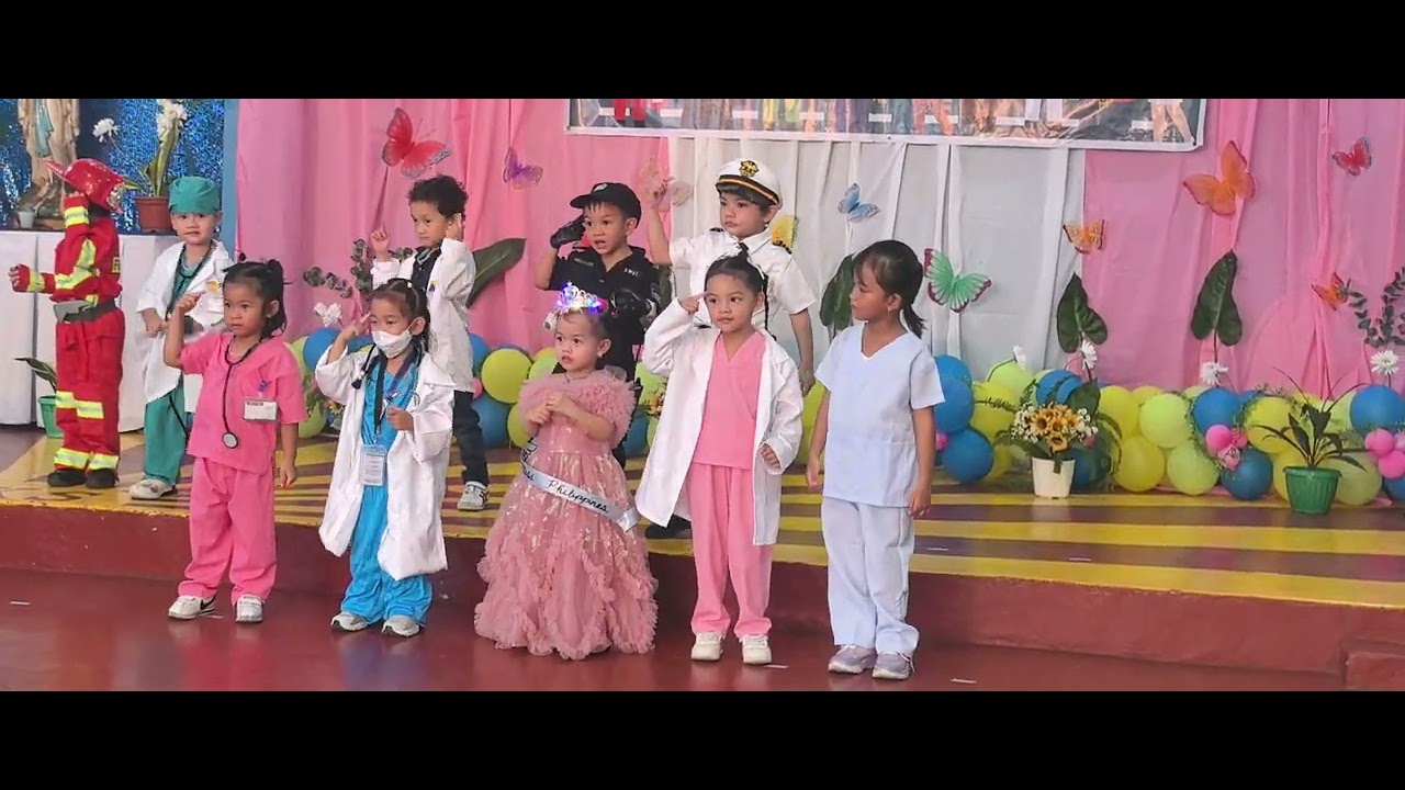 Careers Day Dance Presentation | Lourdes Kindergarten School | Nursery 1
