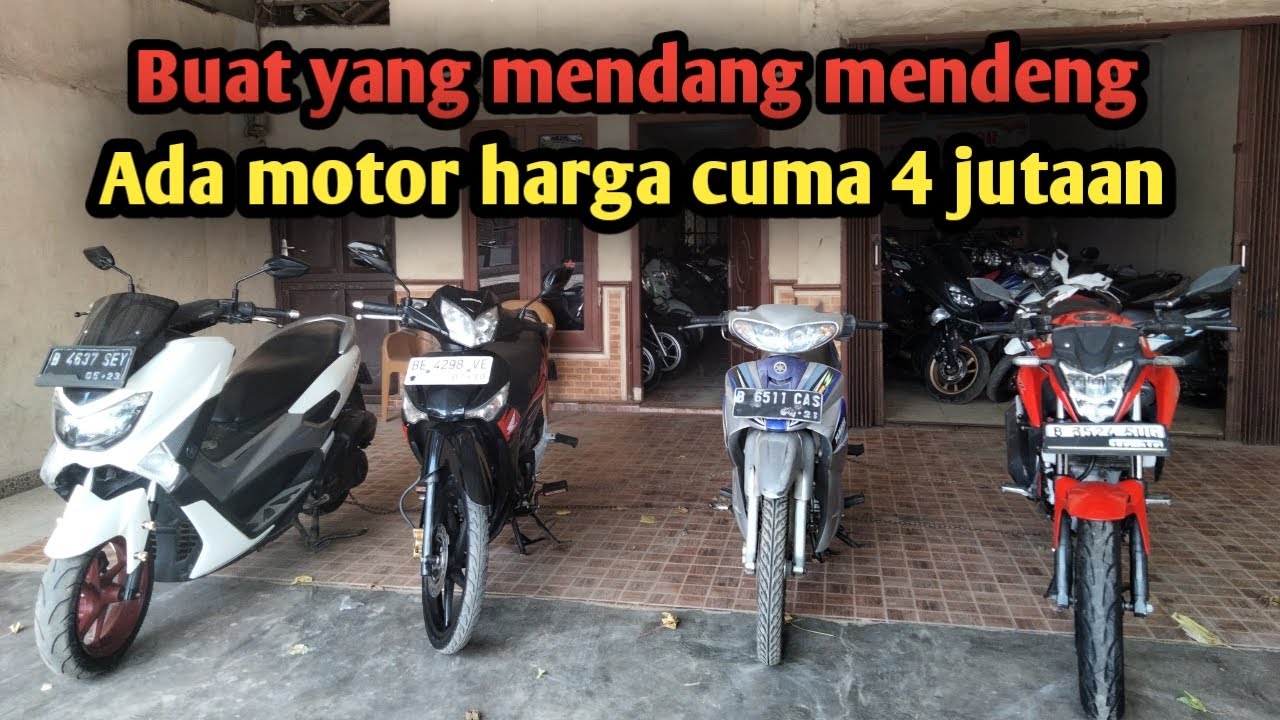 Ada motor murah lagi harga cuma 4 jutaan saja cocok buat yang mendang mendeng⁉️
