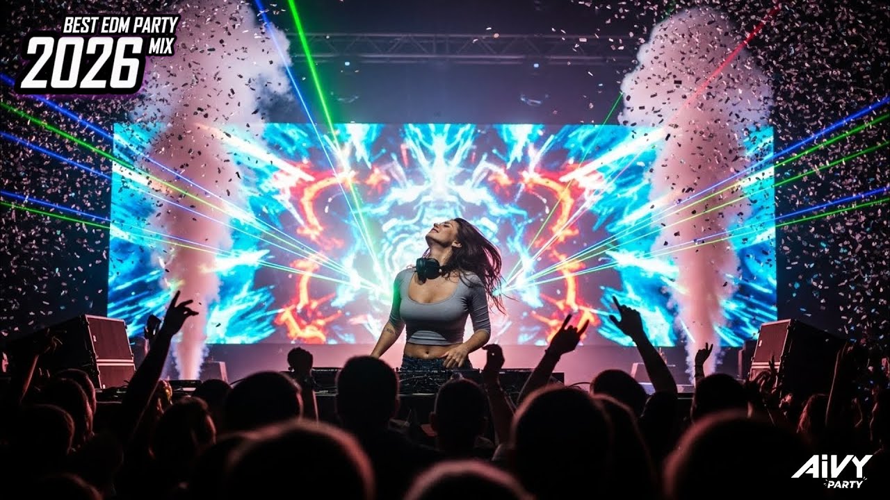 🔥 Ultimate Bass Boosted EDM Party Mix 2026 (Vol.53) 🎧 Night Drive & Festival Drops | AIVY PARTY