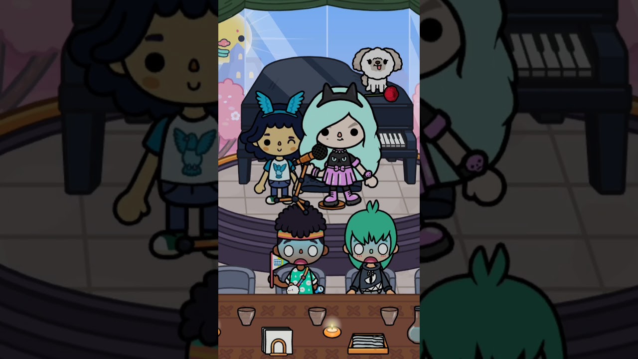 Melody sings 🥰🫰#tocaboca #tocalifeworld #tocastory