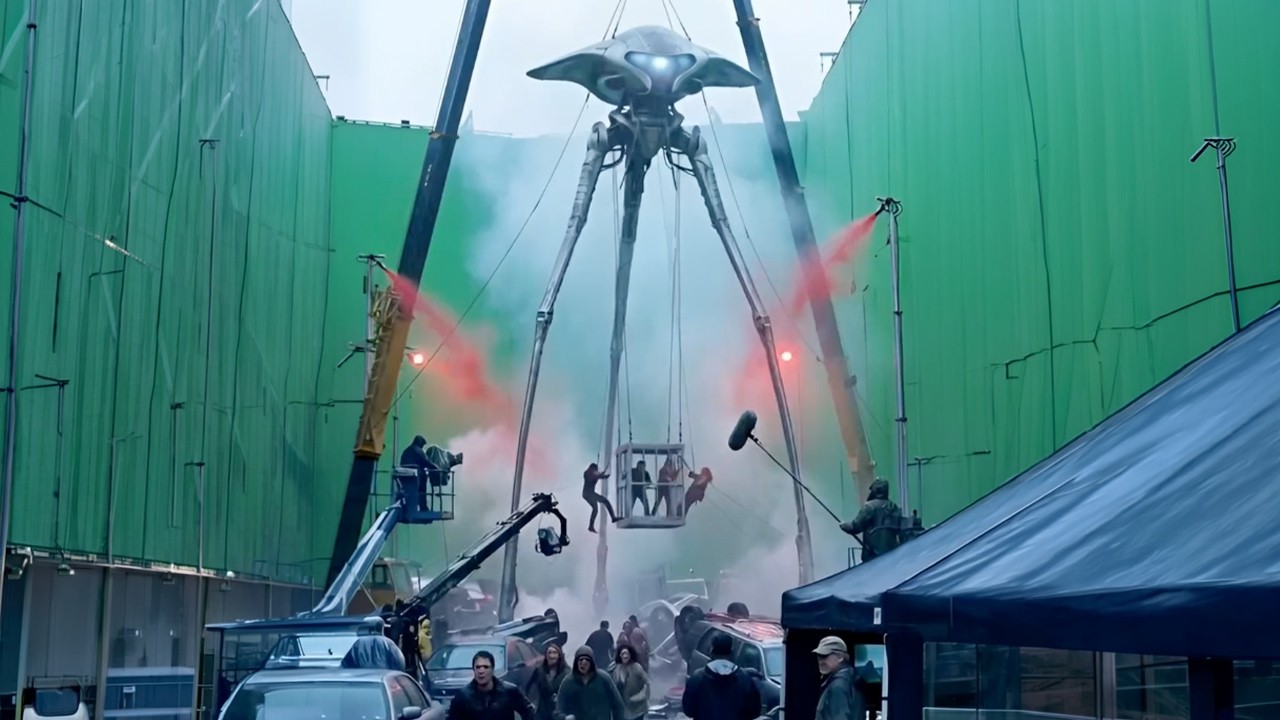 War of the Worlds (2005) Behind The Scenes | Making of | Miniatures | Practical Effects