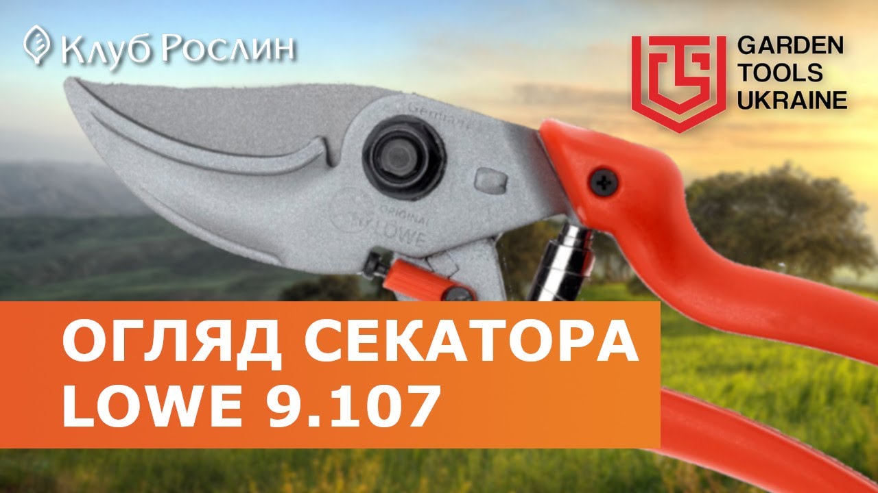 LOWE 9.107 – ОБВОДНОЙ СЕКАТОР С ЭРГОНОМИЧНОЙ РУЧКОЙ (ГЕРМАНИЯ)