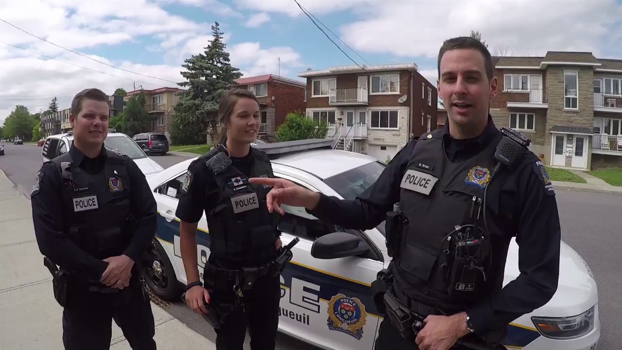 Premier camp de policiers apprentis du SPAL