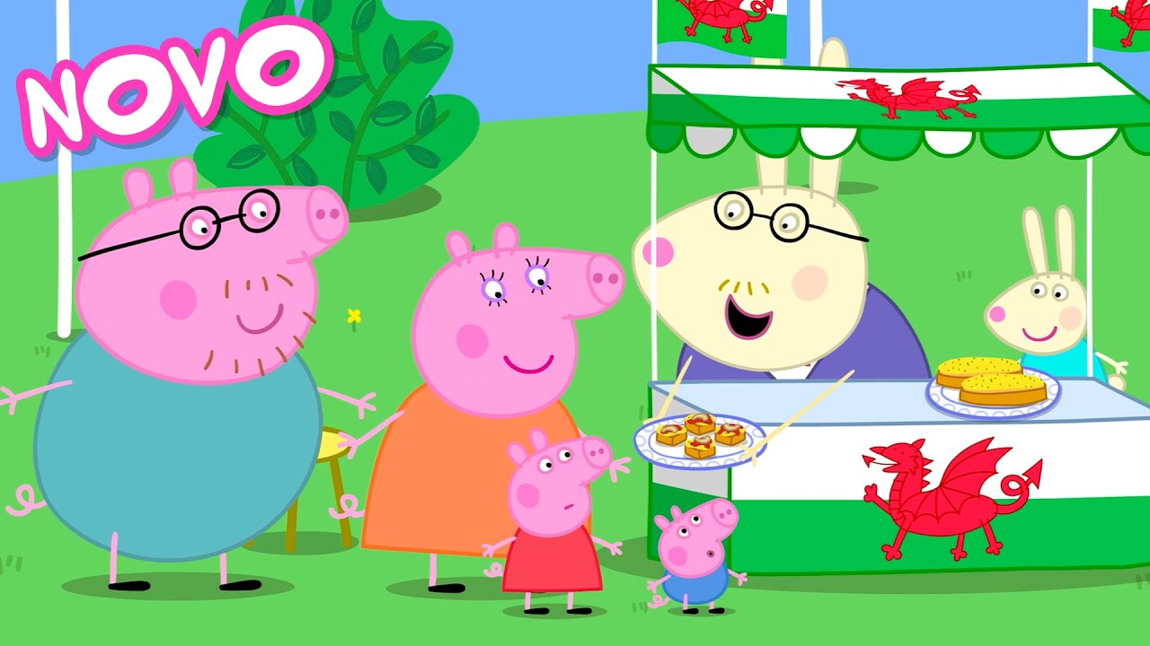 Peppa Pig Português Brasil | Comidas ao Redor Do Mundo | NOVO Contos da Peppa Pig
