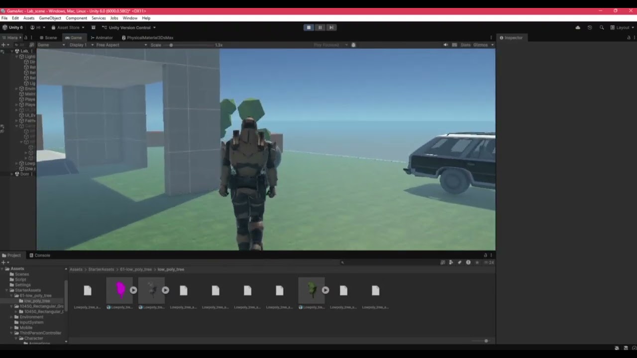 Game Architecture Week 6 - Add Character and Environment