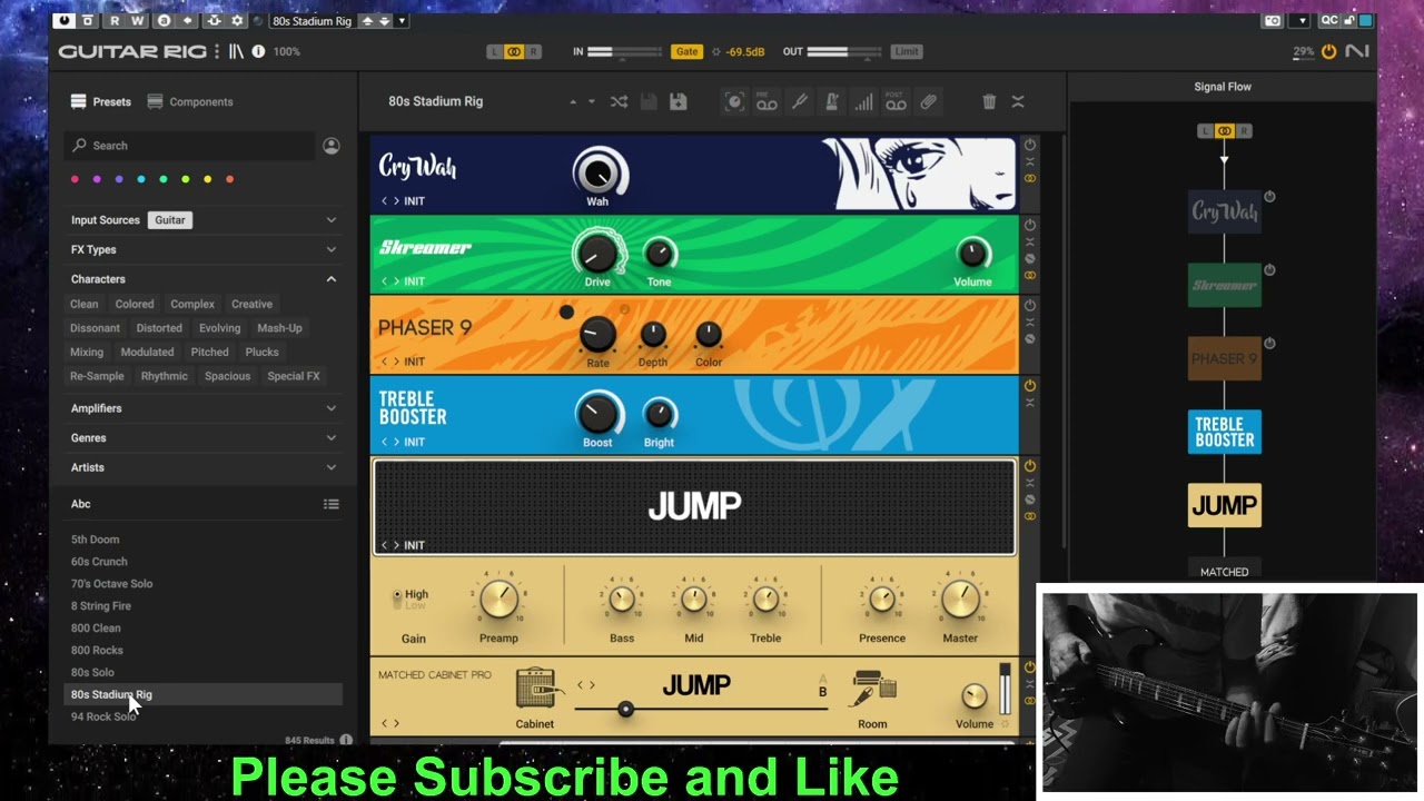 Guitar Rig 7 | Factory Presets | Random Test