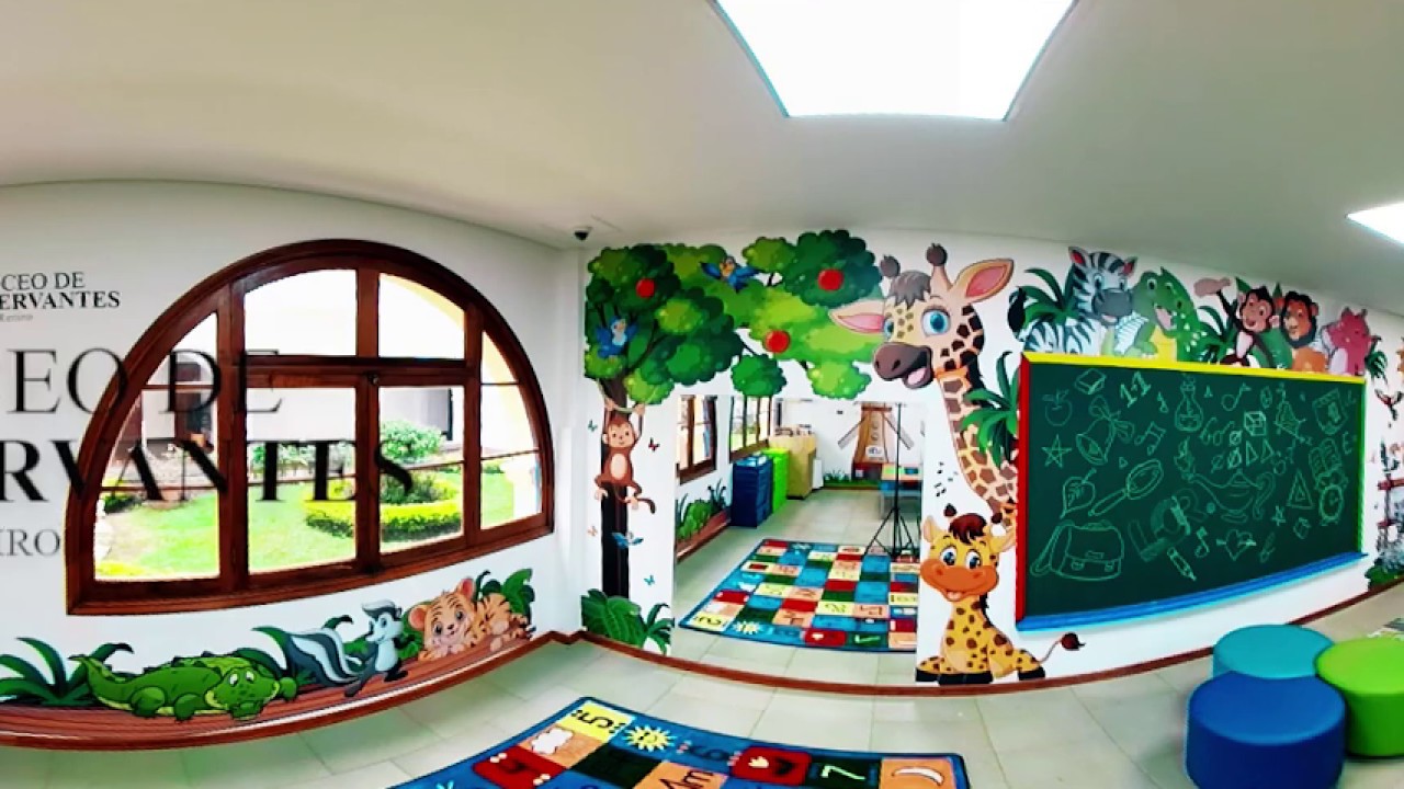 Recorrido 360° | Liceo de Cervantes El Retiro | #QuédateEnCasa