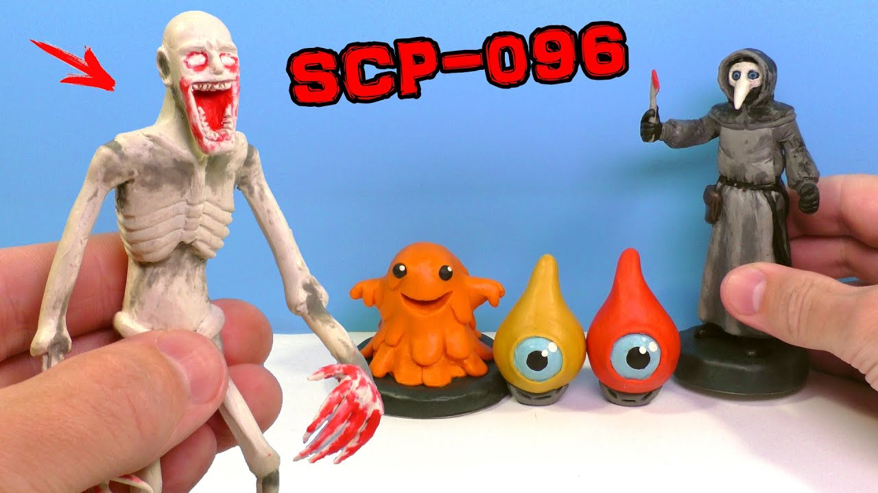 Making SCP-096 with Clay | SCP-131 | SCP-999